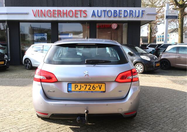 Peugeot 308 SW 130 pk benzine * Navigatie * Trekhaak * Parkeersensoren * Vingerhoets; Vierde Generatie Eersteklas Service !