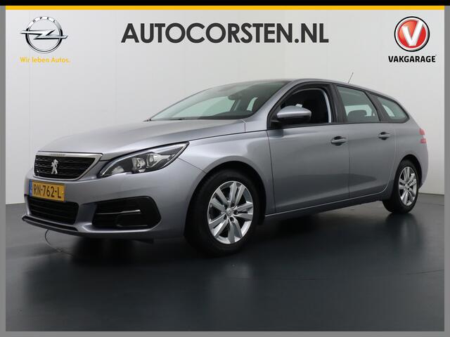 Peugeot 308 SW T111PK Apple Carplay Android Auto Navi Ecc 360° Camera Cruise Control DAB Regen-Lichtsensor Lmv 16" Pdc Isofix Wifi Bluetooth 1.2I Active Keurig onderhouden! APK 19-1-'25 Euro 6