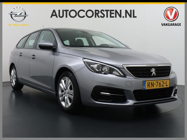 Peugeot 308 SW T111PK Apple Carplay Android Auto Navi Ecc 360° Camera Cruise Control DAB Regen-Lichtsensor Lmv 16" Pdc Isofix Wifi Bluetooth 1.2I Active Keurig onderhouden! APK 19-1-'25 Euro 6