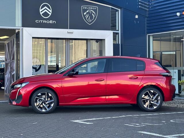 Peugeot 308 1.2 Hybrid 136pk e-DCS6 Allure | Adaptive Cruise Control | 360 Parkeercamera | Climate Control | Draadloze telefoonlader | Apple Carplay/Android Auto | DAB | Navigatie | Keyless Entry/Start |