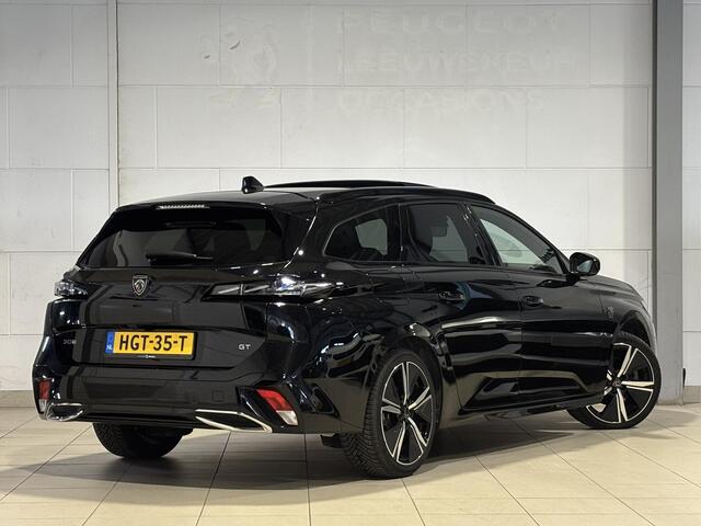 Peugeot 308 SW GT 1.2 Turbo 130pk EAT8 AUTOMAAT | SCHUIF/KANTELDAK | ALCANTARA/LEDER | STOELMASSAGE | ELEKTRISCHE A.KLEP | 360° CAMERA | WINTERPAKKET |