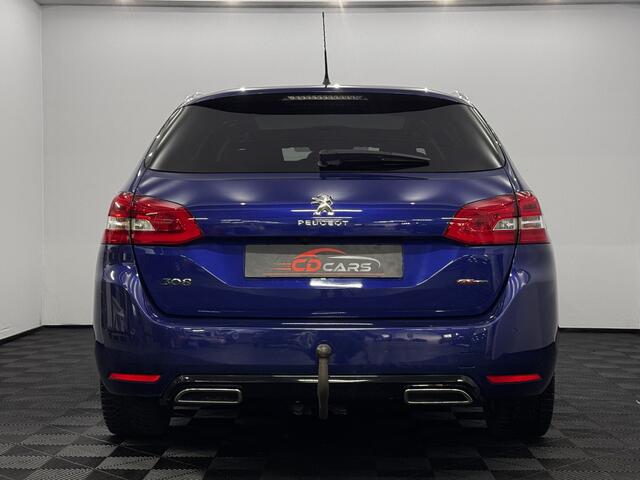Peugeot 308 SW 1.2 PureTech GT-line Half leder, Pano, Camera, Navi, Rijstrook correctie, Cruise control, Keyless start
