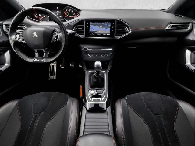 Peugeot 308 1.6 e-THP GTi 270 Sport 272Pk (PANORAMADAK, APPLE CARPLAY, NAVIGATIE, KEYLESS, LEDER/ALCANTARA, SPORTSTOELEN, DENON AUDIO, ZWART HEMEL, GETINT GLAS, PARKEERSENSOREN, NIEUWSTAAT)
