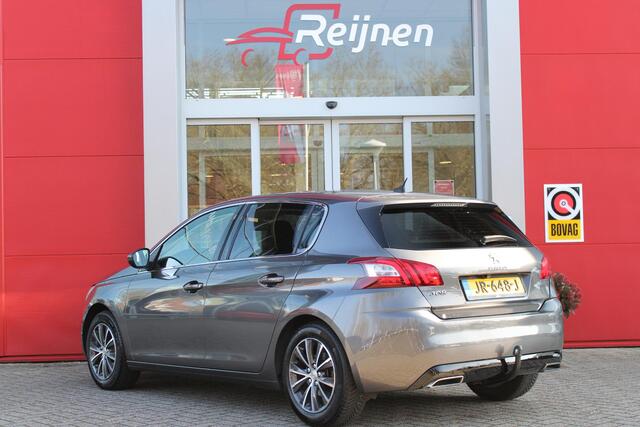 Peugeot 308 1.2 130PK ALLURE AUTOMAAT | NAVIGATIE | PANORAMADAK | TREKHAAK | ACHTERUITRIJ CAMERA | PARKEERSENSOREN | DAB+ RADIO | CLIMATE CONTROL | 16" LICHTMETALEN VELGEN | CRUISE CONTROL | FULL LED KOPLAMPEN |