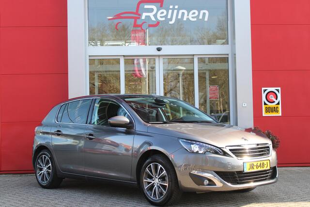 Peugeot 308 1.2 130PK ALLURE AUTOMAAT | NAVIGATIE | PANORAMADAK | TREKHAAK | ACHTERUITRIJ CAMERA | PARKEERSENSOREN | DAB+ RADIO | CLIMATE CONTROL | 16" LICHTMETALEN VELGEN | CRUISE CONTROL | FULL LED KOPLAMPEN |