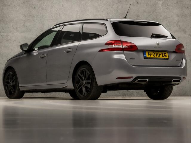 Peugeot 308 SW 1.2 PureTech GT-line Automaat (PANORAMADAK, APPLE CARPLAY, GROOT NAVI, 360 CAMERA, ADAPTIVE CRUISE, LEDER, SPORTSTOELEN, KEYLESS, DENON AUDIO, LED KOPLAMPEN, DAB+, ZWART HEMEL, NIEUWSTAAT)