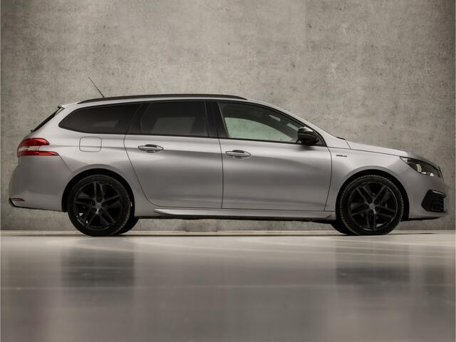 Peugeot 308 SW 1.2 PureTech GT-line Automaat (PANORAMADAK, APPLE CARPLAY, GROOT NAVI, 360 CAMERA, ADAPTIVE CRUISE, LEDER, SPORTSTOELEN, KEYLESS, DENON AUDIO, LED KOPLAMPEN, DAB+, ZWART HEMEL, NIEUWSTAAT)