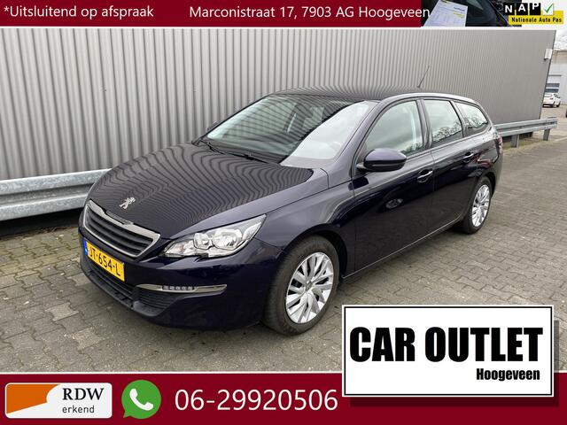 Peugeot 308 SW 1.2 PureTech Blue Lease A/C, CC, Navi, Trekh, nw. APK - Inruil Mogelijk -