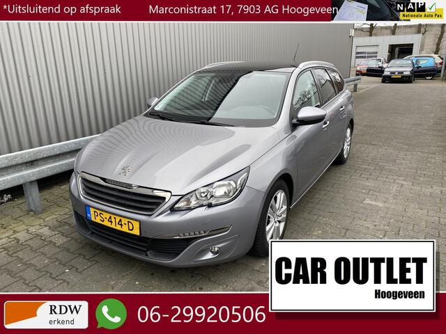 Peugeot 308 SW 1.2 PureTech Blue Lion 159Dkm.NAP, Clima, CC, Pano, PDC v/a, LM, Trekh, nw. APK - Inruil Mogelijk -