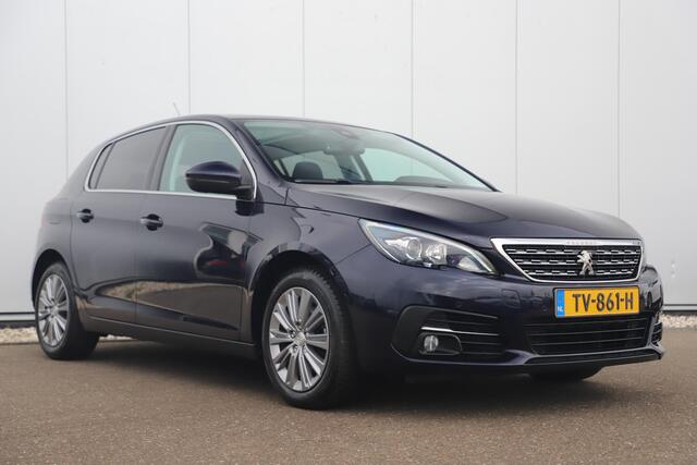 Peugeot 308 1.5 BlueHDi Blue Lease Premium 131PK Panoramadak Keyless Full LED Navigatie Achteruitrijcamera Clima Cruise Carplay Android 16 inch LMV