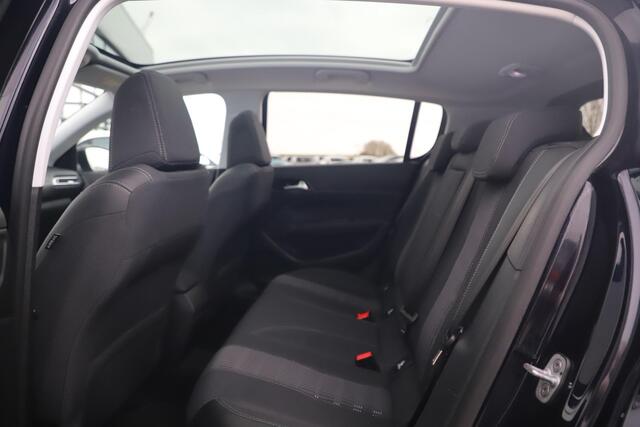Peugeot 308 1.5 BlueHDi Blue Lease Premium 131PK Panoramadak Keyless Full LED Navigatie Achteruitrijcamera Clima Cruise Carplay Android 16 inch LMV