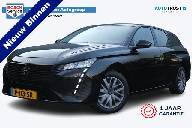 Peugeot 308 SW 1.2 Active Pack Business 111pk | incl. 12 maanden garantie | Virtual cockpit | DAB+ | Apple carplay / Android auto | Navigatie | Lane assist | Verkeersbord herkenning | Climate control | Keyless go | LED verlichting | Parkeersensoren achter |