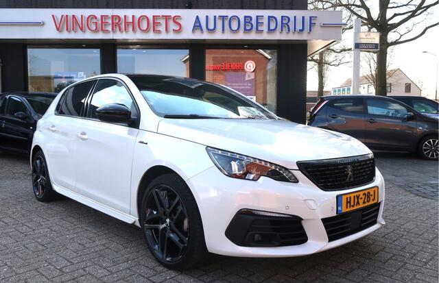 Peugeot 308 130 Pk Benzine * GT-line * Super Sportief * Black Pack * Navigatie * Panoramadak * Denon Geluid * 1/2 Leder Interieur * DAB Radio * Achteruitrij Camera * Zwarte Hemelbekleding * Adaptive Cruise Control * Keyless Entry & Start Button * Vingerhoets: Vierde 