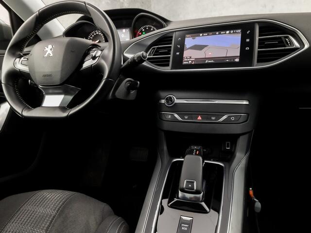 Peugeot 308 SW 1.2 PureTech Sport Deluxe Automaat (PANORAMADAK, APPLE CARPLAY, GROOT NAVI, 360 CAMERA, STOELVERWARMING, LEDER, GETINT GLAS, MASSAGE, DAB+, NIEUWE APK, NIEUWSTAAT)
