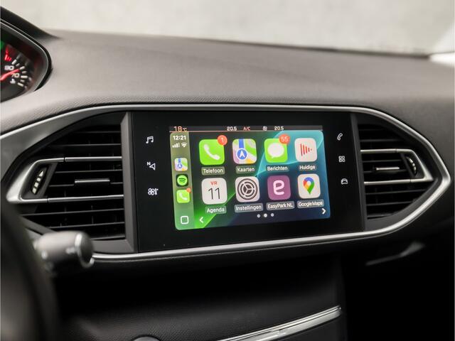 Peugeot 308 SW 1.2 PureTech Sport Deluxe Automaat (PANORAMADAK, APPLE CARPLAY, GROOT NAVI, 360 CAMERA, STOELVERWARMING, LEDER, GETINT GLAS, MASSAGE, DAB+, NIEUWE APK, NIEUWSTAAT)