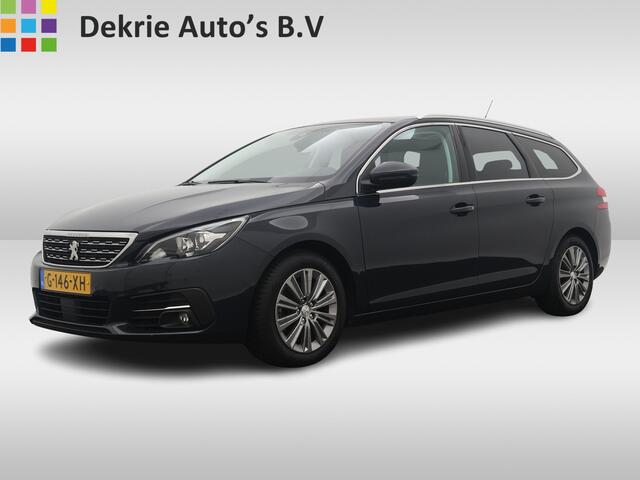 Peugeot 308 SW 1.2 131PK Automaat P.T Premium *Distributie 86.400KM vervangen* / Panoramadak / Pdc+Camera / Navigatie / Airco-ecc./ Apk okt-2025