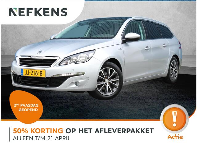 Peugeot 308 SW 1.2 110PK Style | 1ste Eigenaar | Navigatiesysteem | Cruise Control | Parkeersensoren | Panorama Dak | Climate Control | Trekhaak |