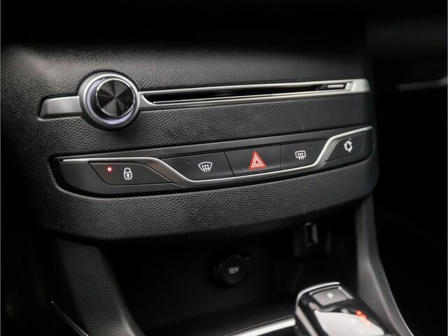 Peugeot 308 1.2 PureTech GT-Line Automaat (PANORAMADAK, APPLE CARPLAY, LEDER, DENON AUDIO, SPORTSTOELEN, LED KOPLAMPEN, 360 CAMERA, ADAPTIVE CRUISE, GETINT GLAS, LANE ASSIST, DAB+, NIEUWE APK, NIEUWSTAAT)