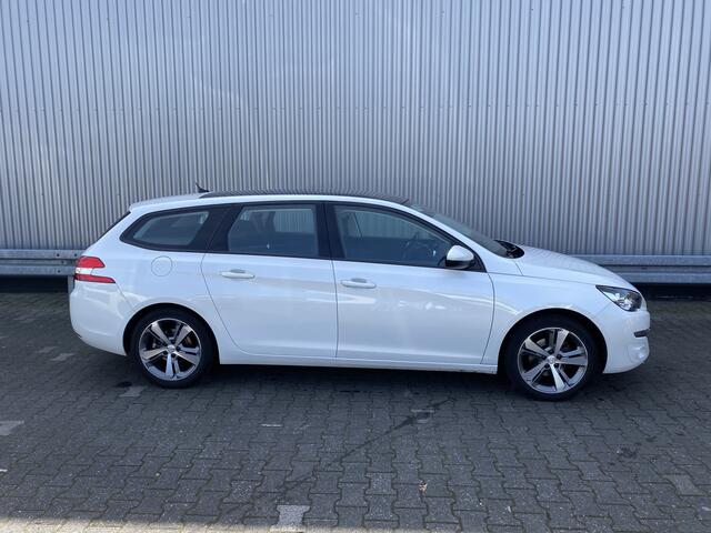 Peugeot 308 SW 1.2 PureTech Active 163Dkm. Clima, Navi, Stoelvw, Pano, CC, PDC v/a, LM, Trekh, nw. APK - Inruil Mogelijk -
