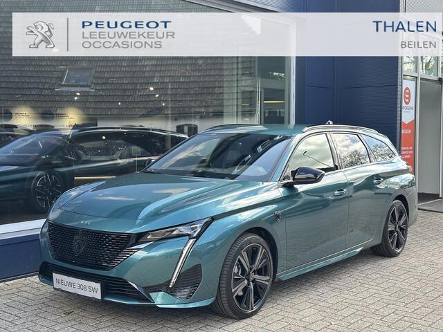 Peugeot 308 SW 1.2 Hybrid 145 PK GT Automaat | Zeer complete Demo van 2025! | ¤5.000 DEMO-Korting | 360 Graden Camera | Navigatie | Alcantara Massage Stoelen met Elektrische Verstelling | Adaptieve Cruise Control | Full LED Matrix Verlichting | 18" Velgen Black Pack