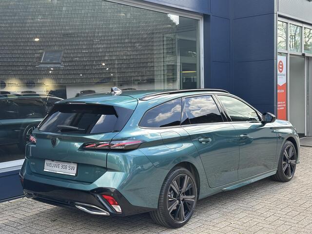 Peugeot 308 SW 1.2 Hybrid 145 PK GT Automaat | Zeer complete Demo van 2025! | ¤5.000 DEMO-Korting | 360 Graden Camera | Navigatie | Alcantara Massage Stoelen met Elektrische Verstelling | Adaptieve Cruise Control | Full LED Matrix Verlichting | 18" Velgen Black Pack