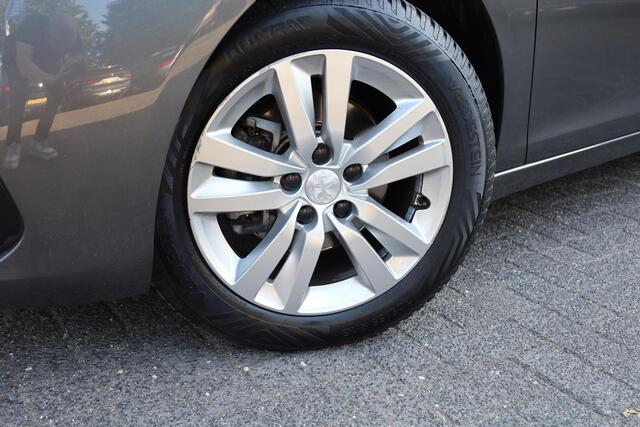 Peugeot 308 SW 1.2 PureTech Blue Lease Executive TREKHAAK PANO CARPLAY DAB NAVI CRUISE CLIMA 2xPDC LMV NAP ALL-SEASONS!
