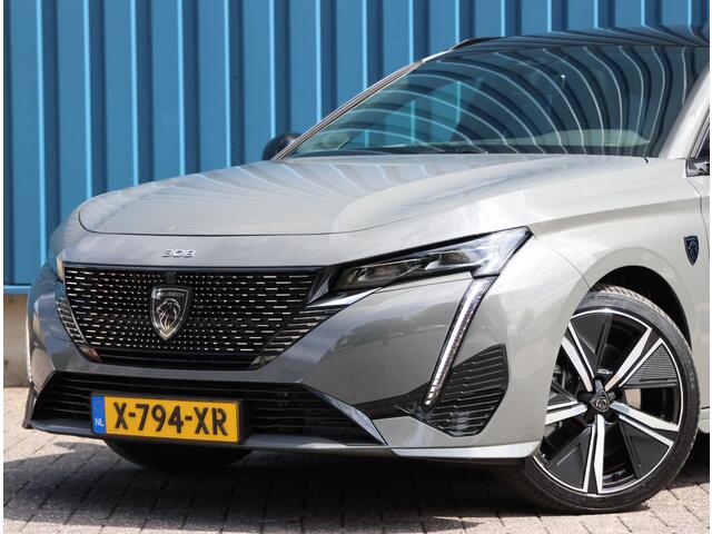 Peugeot 308 SW 1.6 Plug-in Hybrid 180PK GT | Schuif/Kanteldak | AppleCarPlay/AndroidAuto | 18"LMV | Navigatie | Adaptive Cruise Control | Climate Control | 360'Camera | Keyless entry | Alcantara/Leer | Privacy Glass |