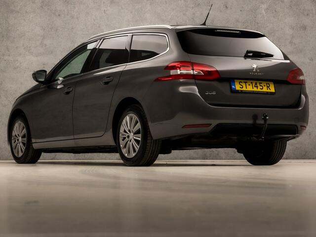 Peugeot 308 SW 1.2 PureTech Sport Automaat (PANORAMADAK, APPLE CARPLAY, GROOT NAVI, 360 CAMERA, GETINT GLAS, LEDEREN SPORTSTOEELN, LANE ASSIST, CRUISE, NIEUWSTAAT)