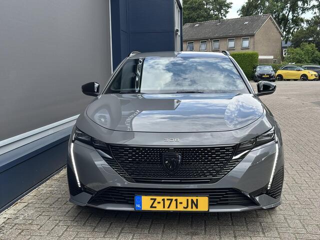 Peugeot 308 SW GT 1.2 Turbo 130 PK Automaat | Pack Navigatie | Trekhaak 1200 KG | Full LED Matrix Verlichting | Slechts 14.000 KM | 18" Portland Velgen | Stoelverwarming | Alcantara Bekleding | Dode Hoek Detectie | Parkeercamera | Keyless Entry |