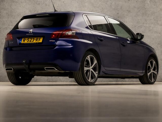 Peugeot 308 1.2 PureTech GT-Line Automaat (PANORAMADAK, APPLE CARPLAY, 360 CAMERA, LEDER/ALCANTARA, KEYLESS, SPORTSTOELEN, ADAPTIVE CRUISE, TREKHAAK, ZWART HEMEL, LED KOPLAMPEN, NIEUWSTAAT)