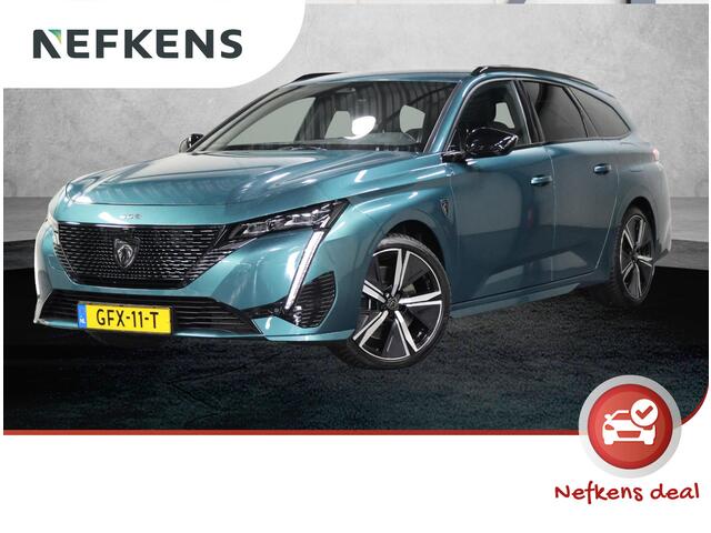 Peugeot 308 SW 1.6 Plug-in Hybrid 180PK GT | AppleCarPlay/AndroidAuto | 18"LMV | Navigatie | Adaptive Cruise Control | Climate Control | 360'Camera | Keyless entry | Privacy Glass | Isofix | Elektrische AchterKlep