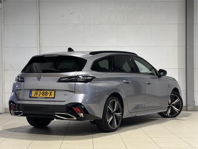Peugeot 308 SW GT 1.6 HYbrid PHEV 225pk e-EAT8 | FOCAL HIFI | ELEKTR. A.KLEP | 360° CAMERA | STUUR+VOORRUITVERW. | ALL-SEASONBANDEN | NAVI |