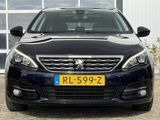 Peugeot 308 SW 1.2 PureTech Blue Lease Premium 131pk | Apple Carplay/Android Auto | Cruise control | Dab | Navigatiesysteem full map | Panoramadak | Trekhaak | Rijdt fantastisch!