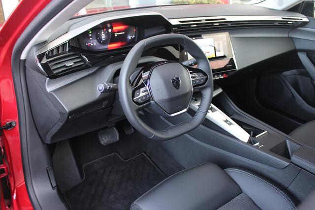 Peugeot 308 1.2 Hybrid 145PK E-DCS6 Allure | KEYLESS ENTRY/START | DRAADLOZE APPLE CARPLAY/ANDROID AUTO | NAVIGATIE | CLIMATE CONTROL | LICHTMETALEN VELGEN 17" | LED KOPLAMPEN | ACHTERUITRIJCAMERAA | ADAPTIVE CRUISE CONTROL | DRAADLOZE TELEFOONLADER |