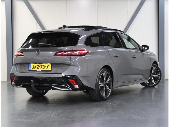 Peugeot 308 SW 1.6 Plug-in Hybrid 180PK GT | 1ste eigenaar | AUTOMAAT | Schuifkanteldak | LEER/Alcantara | Stoelverwarming | FOCALSOUND | Adaptive Cruise Control | Camera | Trekhaak | Dodehoekdetectie | Sfeerverlichting | Isofix | Privacy Glass |