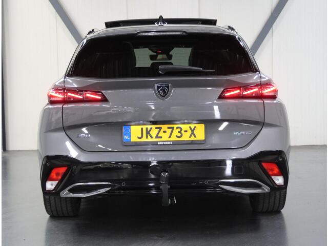 Peugeot 308 SW 1.6 Plug-in Hybrid 180PK GT | 1ste eigenaar | AUTOMAAT | Schuifkanteldak | LEER/Alcantara | Stoelverwarming | FOCALSOUND | Adaptive Cruise Control | Camera | Trekhaak | Dodehoekdetectie | Sfeerverlichting | Isofix | Privacy Glass |