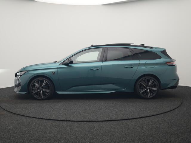 Peugeot 308 SW 1.6 Plug In Hybrid GT Pack Business 225pk Dealer O.H. PHEV | Panodak | Adaptive Cruise | 360 Camera | Lederen Sportstoelen Massage & Memory | Focal Sound | Stoelen & Stuur Verwarmd | Sfeerverlichting | Apple Carplay | Keyless | Navigatie | DAB |