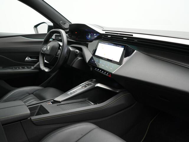 Peugeot 308 SW 1.6 Plug In Hybrid GT Pack Business 225pk Dealer O.H. PHEV | Panodak | Adaptive Cruise | 360 Camera | Lederen Sportstoelen Massage & Memory | Focal Sound | Stoelen & Stuur Verwarmd | Sfeerverlichting | Apple Carplay | Keyless | Navigatie | DAB |