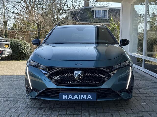 Peugeot 308 SW 1.6 Plug-in Hybrid 180 GT | Automaat | 360 camera| Apple carplay | Adaptive cruise controle | Dodehoekdetectie | Navigatie systeem full map | Stuurverwarming