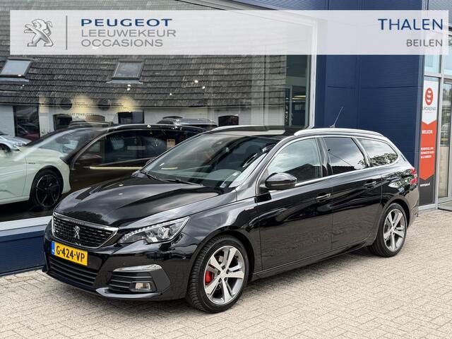 Peugeot 308 SW 1.2 Turbo 130 PK Automaat GT-line | Achteruitrijcamera | 17 inch LM-Velgen | Full-led Koplampen | Trekhaak | Panoramadak | Dodehoek bewaking | Denon HIFI Audio installatie | Volautomaat |