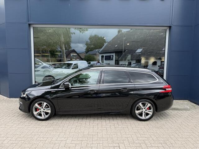 Peugeot 308 SW 1.2 Turbo 130 PK Automaat GT-line | Achteruitrijcamera | 17 inch LM-Velgen | Full-led Koplampen | Trekhaak | Panoramadak | Dodehoek bewaking | Denon HIFI Audio installatie | Volautomaat |