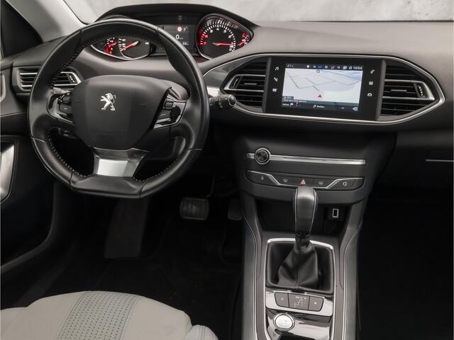 Peugeot 308 SW 1.2 PureTech Premium Sport Automaat 131Pk (PANORAMADAK, APPLE CARPLAY, GROOT NAVI, LEDER, 360 CAMERA, SPORTSTOELEN, CRUISE, KEYLESS, NIEUWE APK, NIEUWSTAAT)