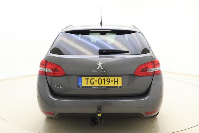 Peugeot 308 SW 1.2 PureTech Blue Lease Premium Trekhaak | Apple carplay/Android auto | Achteruitrijcamera | Keyless entry | Panorama dak | Lichtmetalen velgen |