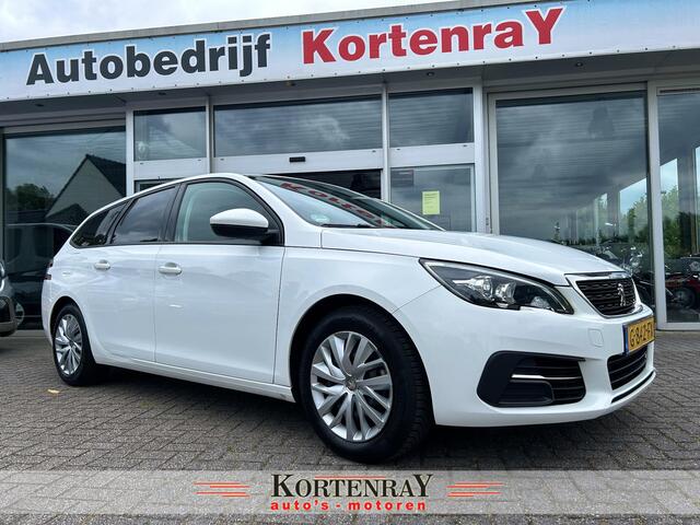 Peugeot 308 SW 1.2 PureTech Blue Lease 100% dealer onderhouden/airco/cruise control/navigatie/