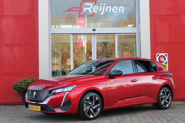 Peugeot 308 1.2 Hybrid 145PK AUTOMAAT ALLURE | AGR STOEL | STOEL EN STUUR VEWARMING | KEYLESS ENTRY/START | DRAADLOZE APPLE CARPLAY/ANDROID AUTO | NAVIGATIE | CLIMATE CONTROL | LICHTMETALEN VELGEN 17" | LED KOPLAMPEN | ACHTERUITRIJCAMERAA | ADAPTIVE CRUISE CONTROL |