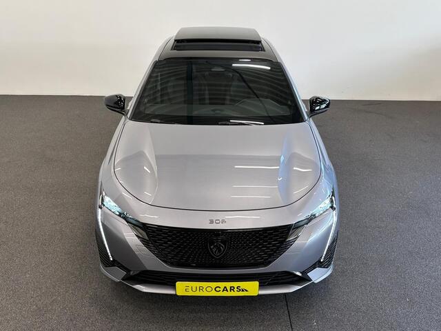 Peugeot 308 1.6 Plug-in Hybrid 180 GT Panoramadak Navigatie Apple Carplay Android Auto Camera Parkeersensoren Adaptive Cruise Control Full LED 18" LM Velgen Ambiente verlichting