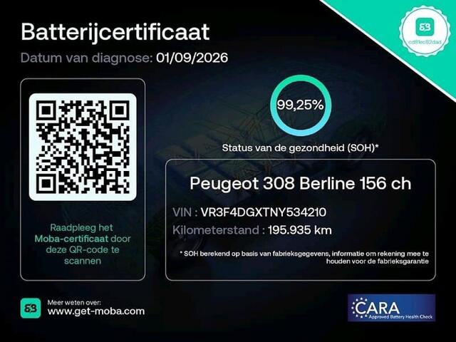 Peugeot 308 SW 1.6 Plug in Hybrid Allure SOH 99.2% Trekhaak Leer