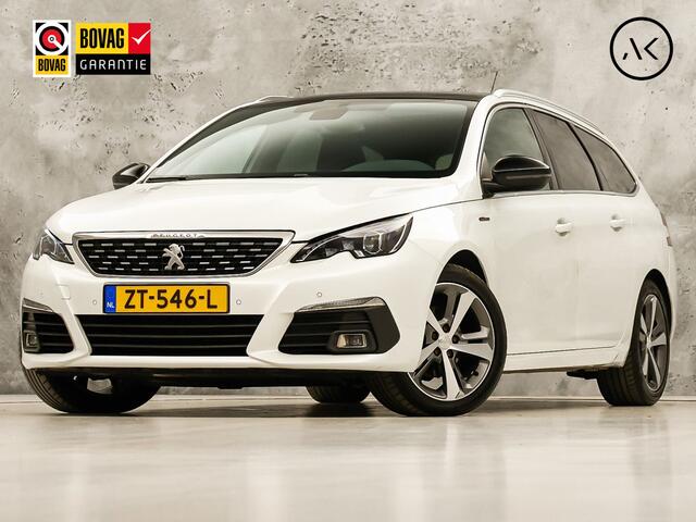 Peugeot 308 SW 1.2 PureTech GT-line Sport (GROOT NAVI, SPORTSTOELEN, PANORAMADAK, LM VELGEN, TREKHAAK, GETINT GLAS, NIEUWE APK, NIEUWSTAAT)