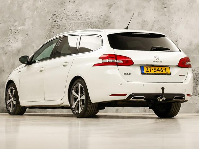 Peugeot 308 SW 1.2 PureTech GT-line Sport (GROOT NAVI, SPORTSTOELEN, PANORAMADAK, LM VELGEN, TREKHAAK, GETINT GLAS, NIEUWE APK, NIEUWSTAAT)