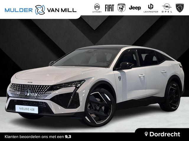 Peugeot 408 GT 1.6 HYbrid 225pk EAT8 | EUR 11.000,- KORTING! | SCHUIF/KANTELDAK | TREKHAAK | FOCAL HIFI | STOELMASSAGE | NAVI | 360° CAMERA | HANDSFREE A.KLEP |